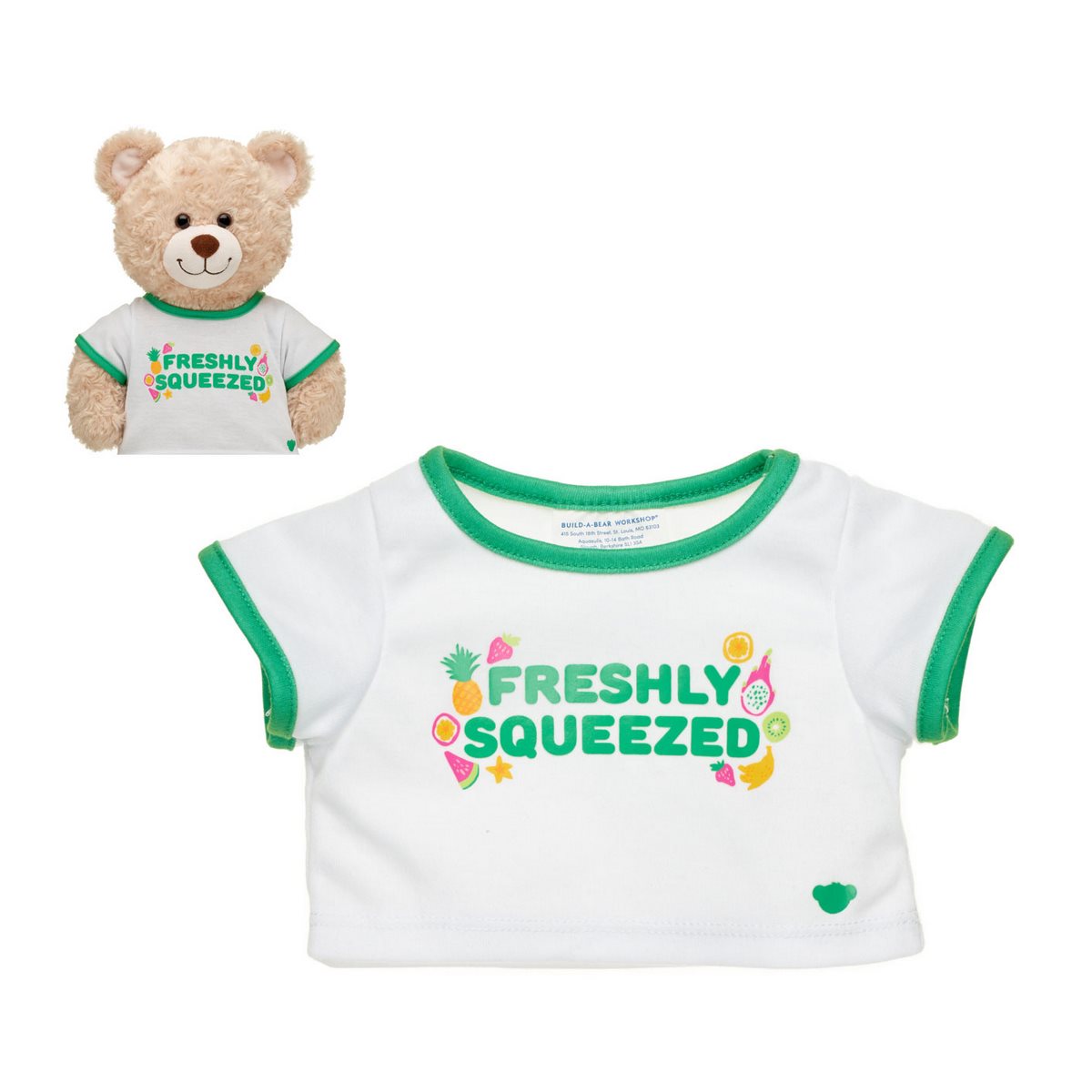 Polera Frutas Build-A-Bear